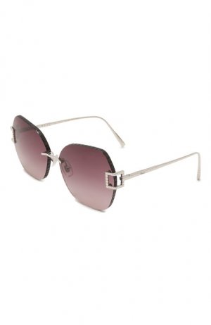 Солнцезащитные очки Chopard. Цвет: розовый