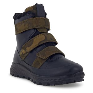 Ботинки высокие EXOSTRIKE KIDS ECCO. Цвет: черный