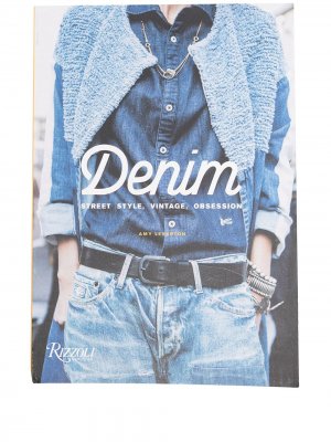 Denim street-style book Rizzoli. Цвет: синий