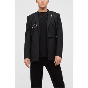 Пиджак цвет Черный размер 52 HELIOT EMIL. Цвет: черный