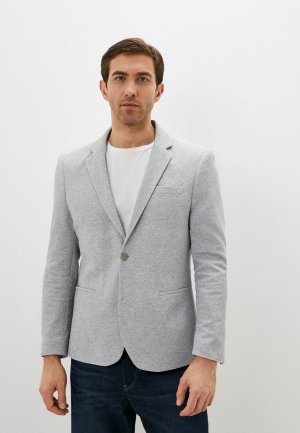 Пиджак D&F DeFacto. Цвет: серый