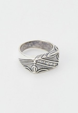 Кольцо Shine&Beauty с покрытием из серебра. Цвет: серебряный