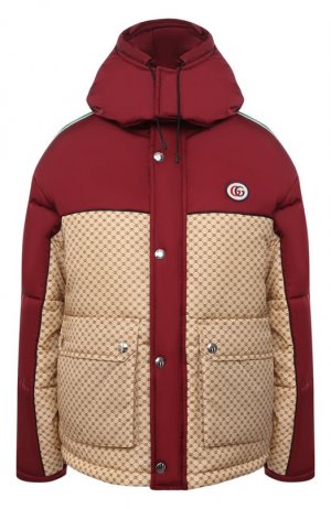 Утепленная куртка Gucci. Цвет: красный