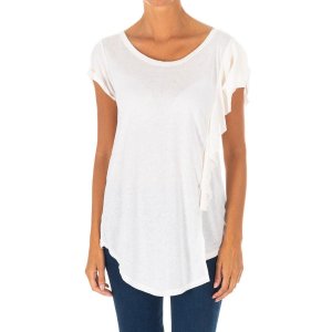 Женская футболка с коротким рукавом и круглым вырезом 10DMT0277 MET