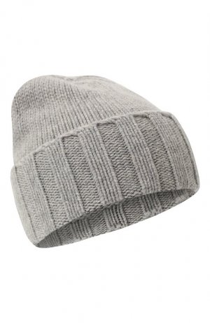 Кашемировая шапка Emporio Armani. Цвет: серый