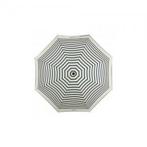 Зонт складной женский 207-OC Stripes Beige Jean Paul Gaultier. Цвет: бежевый