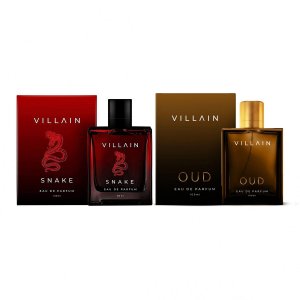 Набор парфюмерной воды Змей и Уд (100 мл + 100 мл), Snake & Oud Eau De Parfum Set, Villain