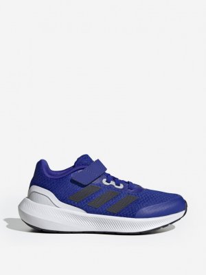 Кроссовки детские Runfalcon 3.0 El K, Синий adidas. Цвет: синий