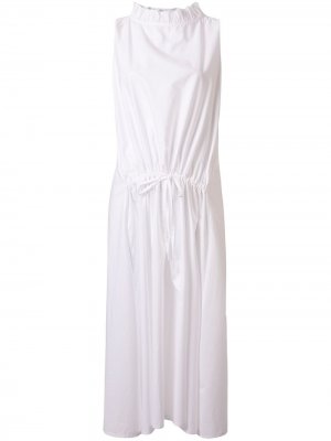 Платье-трапеция с кулиской Atlantique Ascoli. Цвет: белый