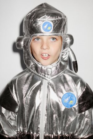 Шлем для детей/костюма астронавта , серебряный ZARA