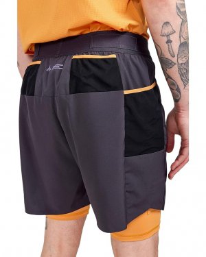 Шорты Pro Trail 2-in-1 Shorts, цвет Slate/Desert Craft