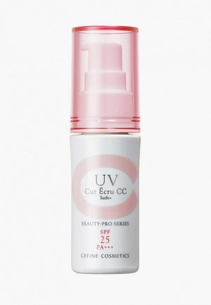 Крем солнцезащитный Cefine Эмульсия Beauty Pro UV Cut Ecru СС  SPF 25 РА+++, 30 г. Цвет: белый