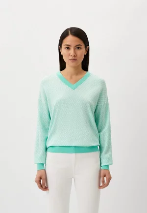 Пуловер Finisterre Lamoda Online Exclusive. Цвет: бирюзовый