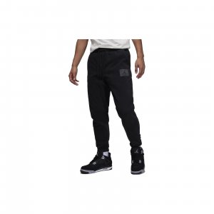 Essentials Solid Color Jogger Knit Pants Men Bottoms Black FD7532-010 Jordan