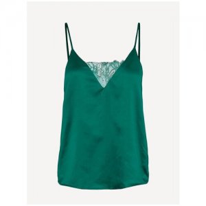 , блузка-топ женская, Цвет: зеленый, размер: L Vero Moda. Цвет: зеленый