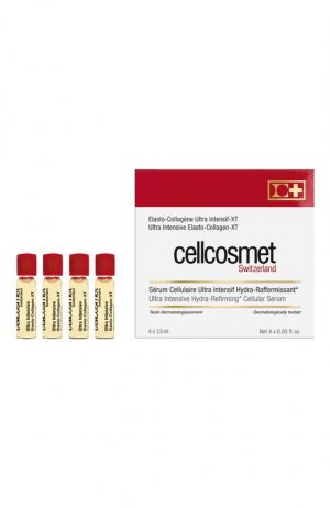 Клеточная сыворотка с эласто-коллагеном Ультраинтенсив (4x1,5ml) Cellcosmet&Cellmen. Цвет: бесцветный