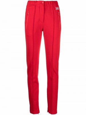 Спортивные брюки с логотипом Dolce & Gabbana. Цвет: красный