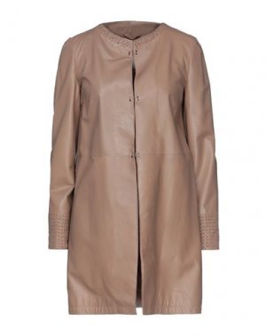 Легкое пальто VLAB LABORATORIO n.5. Цвет: светло-коричневый