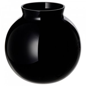 ИКЕА КОНСТФУЛ ваза черная 10 см IKEA