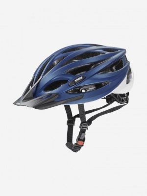 Шлем велосипедный Oversize, Синий Uvex. Цвет: синий