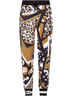 Спортивные брюки Millennials с принтом Dolce & Gabbana. Цвет: черный