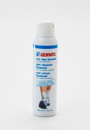 Дезодорант для ног Gehwol Foot+Shoe Deodorant, 150 мл. Цвет: прозрачный