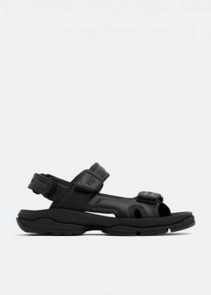 Сандалии BALENCIAGA Tourist sandals, черный