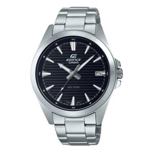 Часы Men's CASIO EDIFICE Series Minimalistic Business 100m Waterproof Watch Mens Silver Analog, цвет