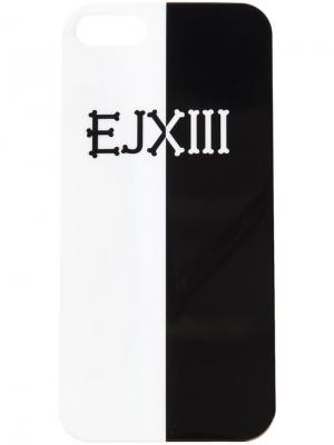 Чехол для iPhone 5/5s с логотипом Ejxiii. Цвет: чёрный