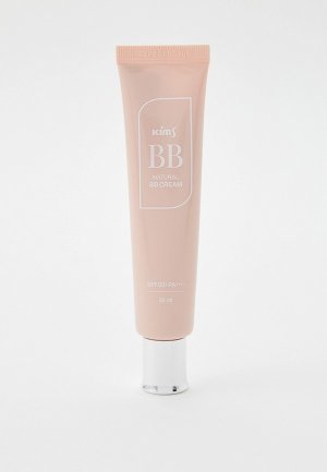BB-Крем Kims Natural BB Cream SPF 50+ PA++++, многофункциональный, тон 23 бежевый, 30 мл. Цвет: бежевый