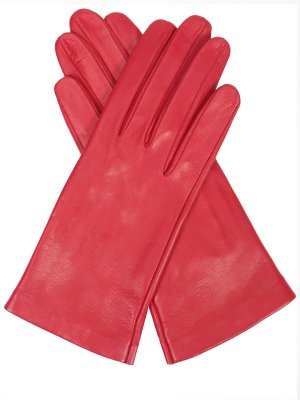 Перчатки кожаные SERMONETA GLOVES. Цвет: красный