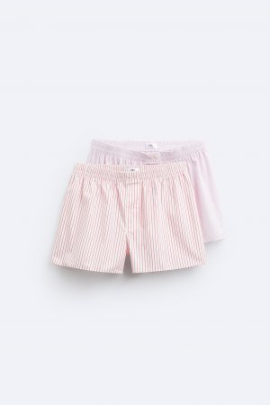 Набор из поплина 2 в полоску Zara, различные ZARA