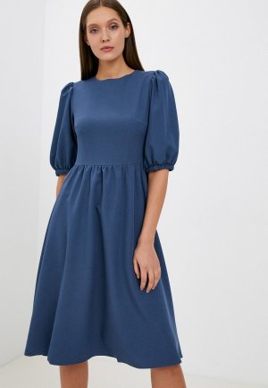 Платье Emansipe. Цвет: синий