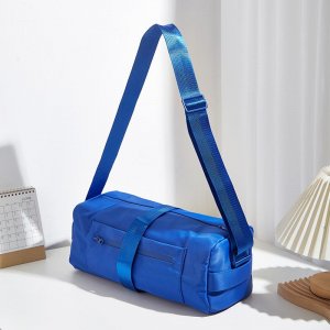 Женская сумка, однотонная сумка для подмышек, спортивный стиль, ткань Оксфорд, сумка-подушка, через плечо VIA ROMA