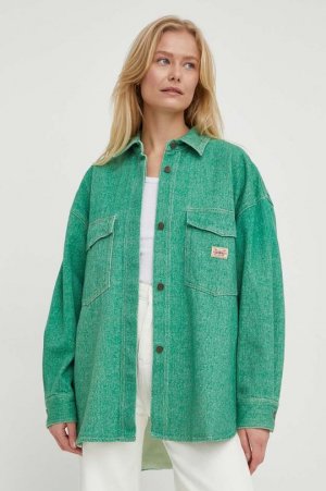 Джинсовая куртка , зеленый American Vintage