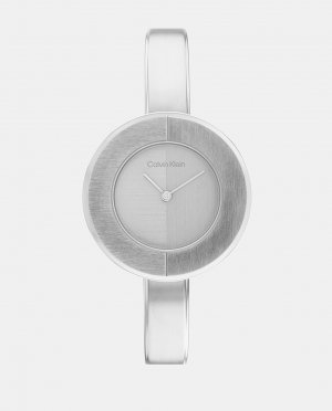 Часы женские Confidence 25200022 стальные , серебро Calvin Klein