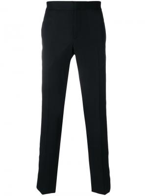 Классические брюки Saint Laurent. Цвет: черный