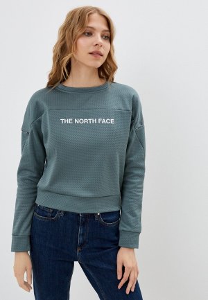 Свитшот The North Face. Цвет: бирюзовый