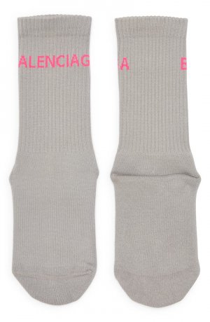 Теннисные носки с логотипом BALENCIAGA