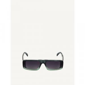 Солнцезащитные очки , квадратные, для женщин, зеленый Tamaris. Цвет: серый/черный