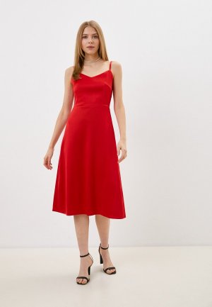 Платье PF. Цвет: красный