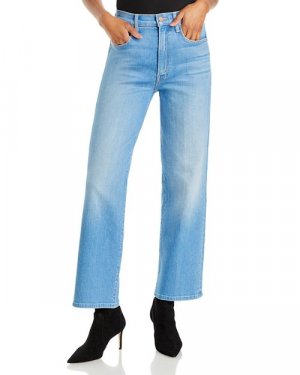 Прямые джинсы до щиколотки с высокой посадкой Rambler в цвете Going Dutch MOTHER, цвет Blue Mother