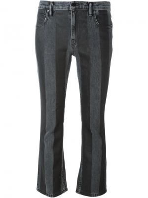 Расклешенные джинсы T By Alexander Wang. Цвет: чёрный