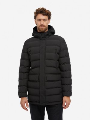 Куртка утепленная мужская Spherica, Черный Geox. Цвет: черный