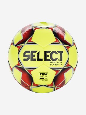 Мяч футбольный Brillant Super TB, Желтый, размер 5 Select. Цвет: желтый