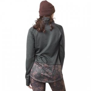 Флисовый пуловер Blossom Grid — женский, черный Picture Organic