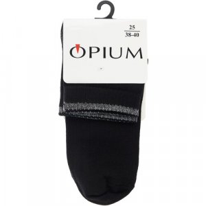 Носки, размер 38;39;40, черный Opium. Цвет: черный