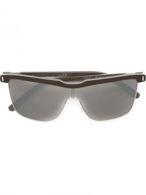 Солнцезащитные очки Philippe Rouge. Цвет: коричневый