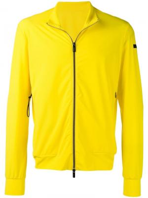 Куртка на молнии RRD. Цвет: желтый