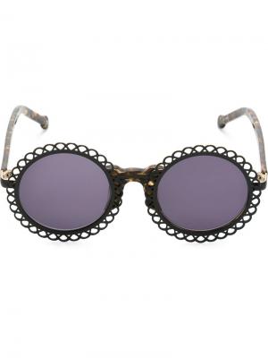 Солнцезащитные очки Chantilly Preen By Thornton Bregazzi. Цвет: чёрный